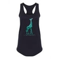 thumbnail image 1 of Crystal Giraffe Racerback Tank Women -SPIdeals Designs, Female Small, 1 of 4