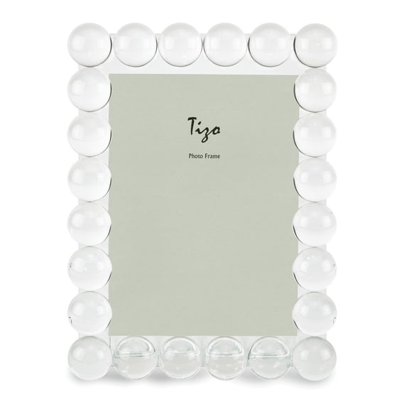 Crystal Glass 5x7 Bubble Frame QGM22508