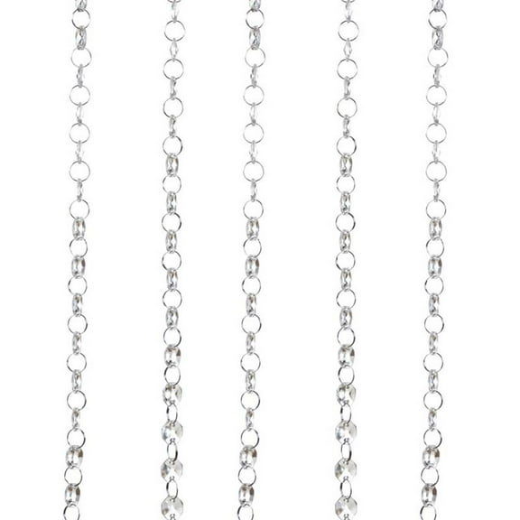 Crystal Glass Bead Curtain, Window and Door Hanging Decor, Living Room and Bedroom Ornament, Wedding Backdrop, Party Decoration, Elegant Home Accent