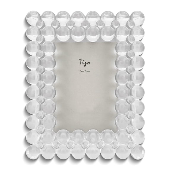 Crystal Glass Bubble 4x6 Photo Frame