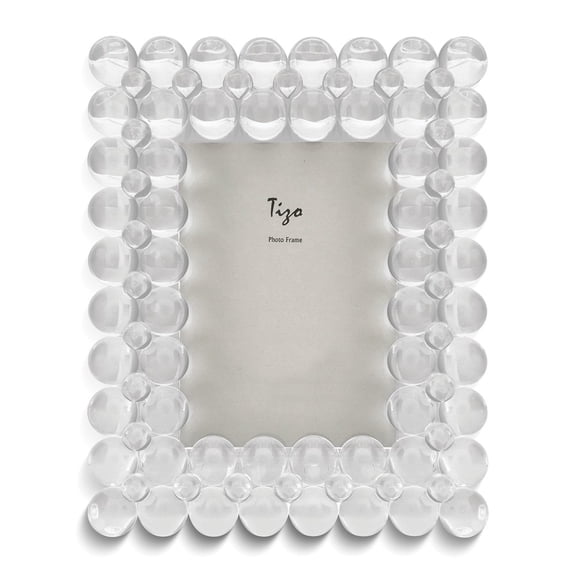 Crystal Glass Bubble 5x7 Photo Frame