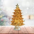thumbnail image 1 of Glass Christmas Tree Festival Home Party Ornaments Xmas Decoration, 1 of 5