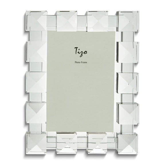 Crystal Glass Cube Design 5x7 Photo Frame