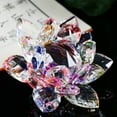 thumbnail image 1 of Crystal Glass Flower Paperweight Feng Shui Decor Ornament, 60Mm Diameter Crystal, Symbol Of Purity Enlightenment And Good Luck Transformation, 1 of 5