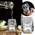thumbnail image 1 of Crystal Glass White Wine Glasses, Gold Foil Wine Dispenser Tumblers Featuring Elegant Gold Foil Design for Serving Spirits and Fine Liquor, Durable and Sophisticated Glassware for Home Bar Blahzhy, 1 of 7
