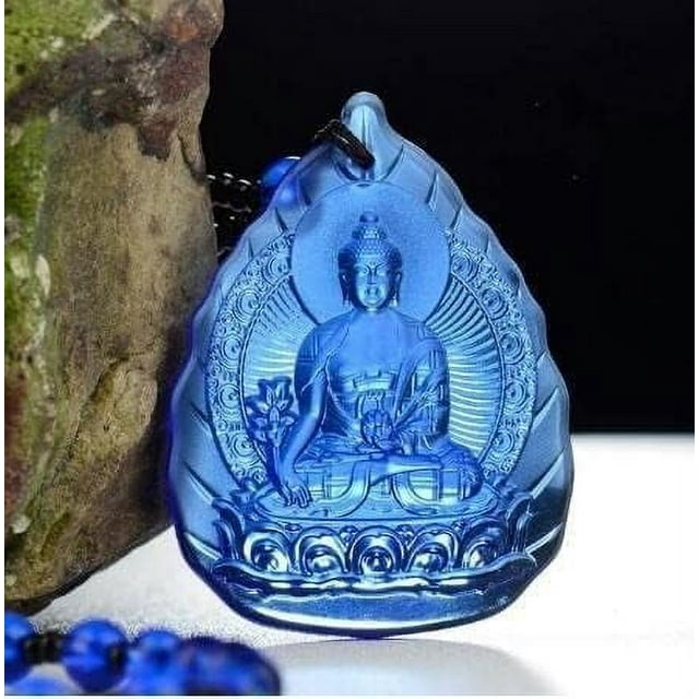 Tara Manjushri Buddha Crystal Pendant Buddha Amulet Gemstones Necklace ...