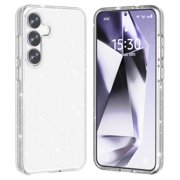 Crystal Glitter Fusion Case for Samsung Galaxy S25 Plus - Clear