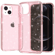 Crystal Glitter Fusion Case for iPhone 13 Pro Max - Pink
