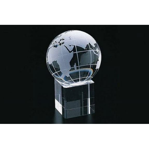 Crystal Globe with Crystal Base