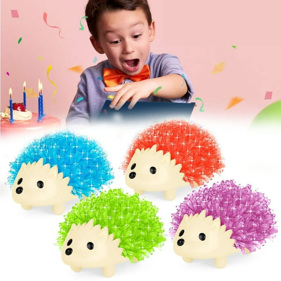 Crystal Growing Hedgehog - Blue Maker & DIY Kits for Ages 10 to 12,Blue(1PCS)