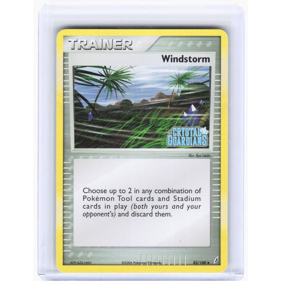 Pokemon Crystal Guardians Windstorm Reverse Holo Uncommon #85/100 Lightly Played Trading Card