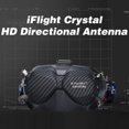 Crystal HD Patch and Stubby Antenna Set for FPV TPU Material Black