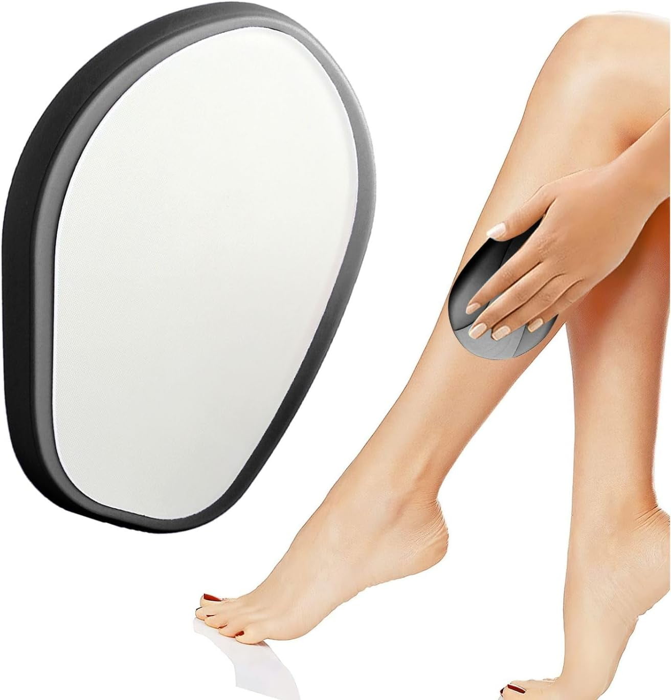 Crystal Hair Eraser, Epilator for Women, Hair Removal Device, Hair Removal Stone, Silky Smooth