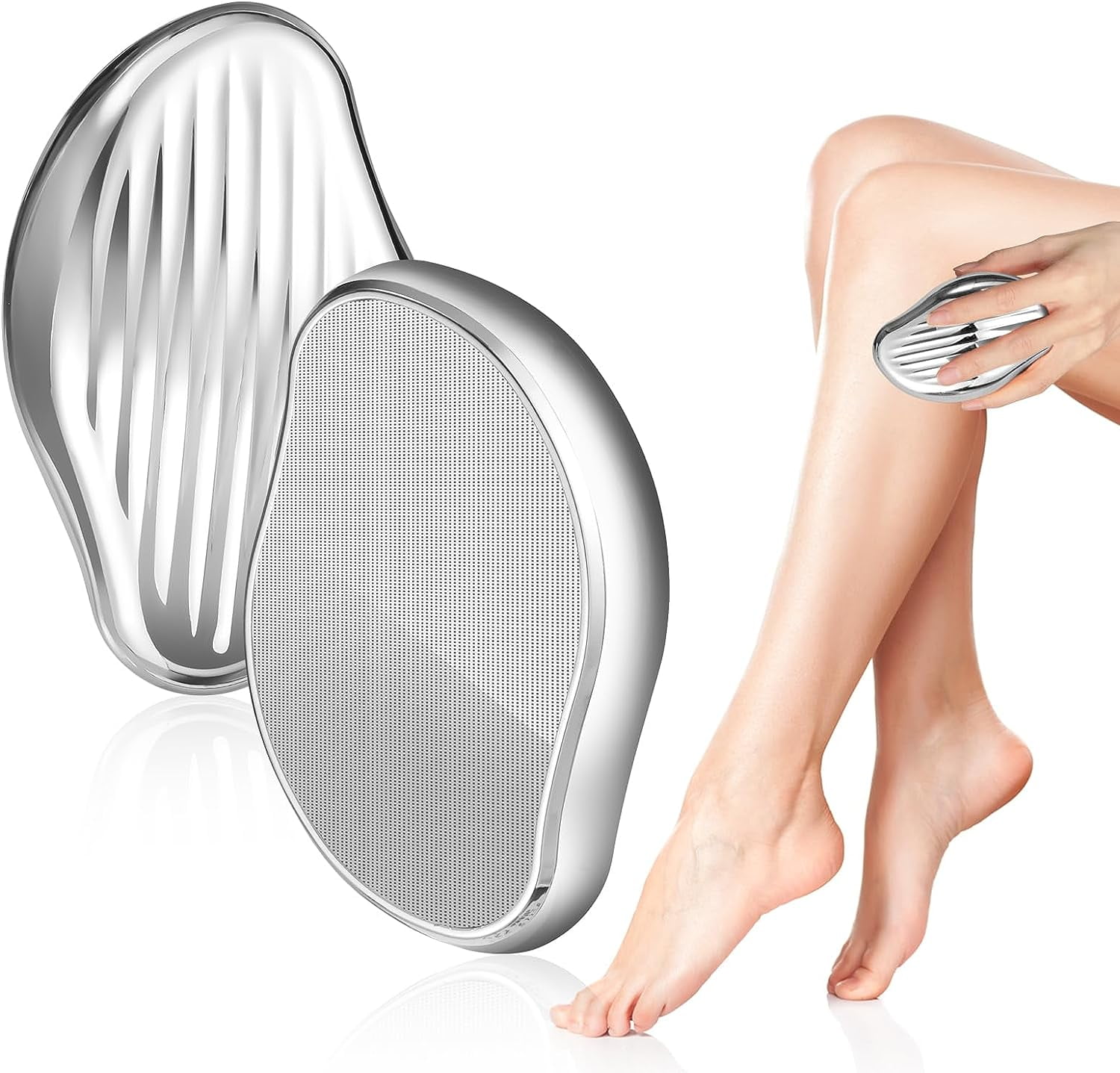 Crystal Hair Eraser Painless Hair Removal Stone Foot File Portable Silky Smooth Crystal Epilator