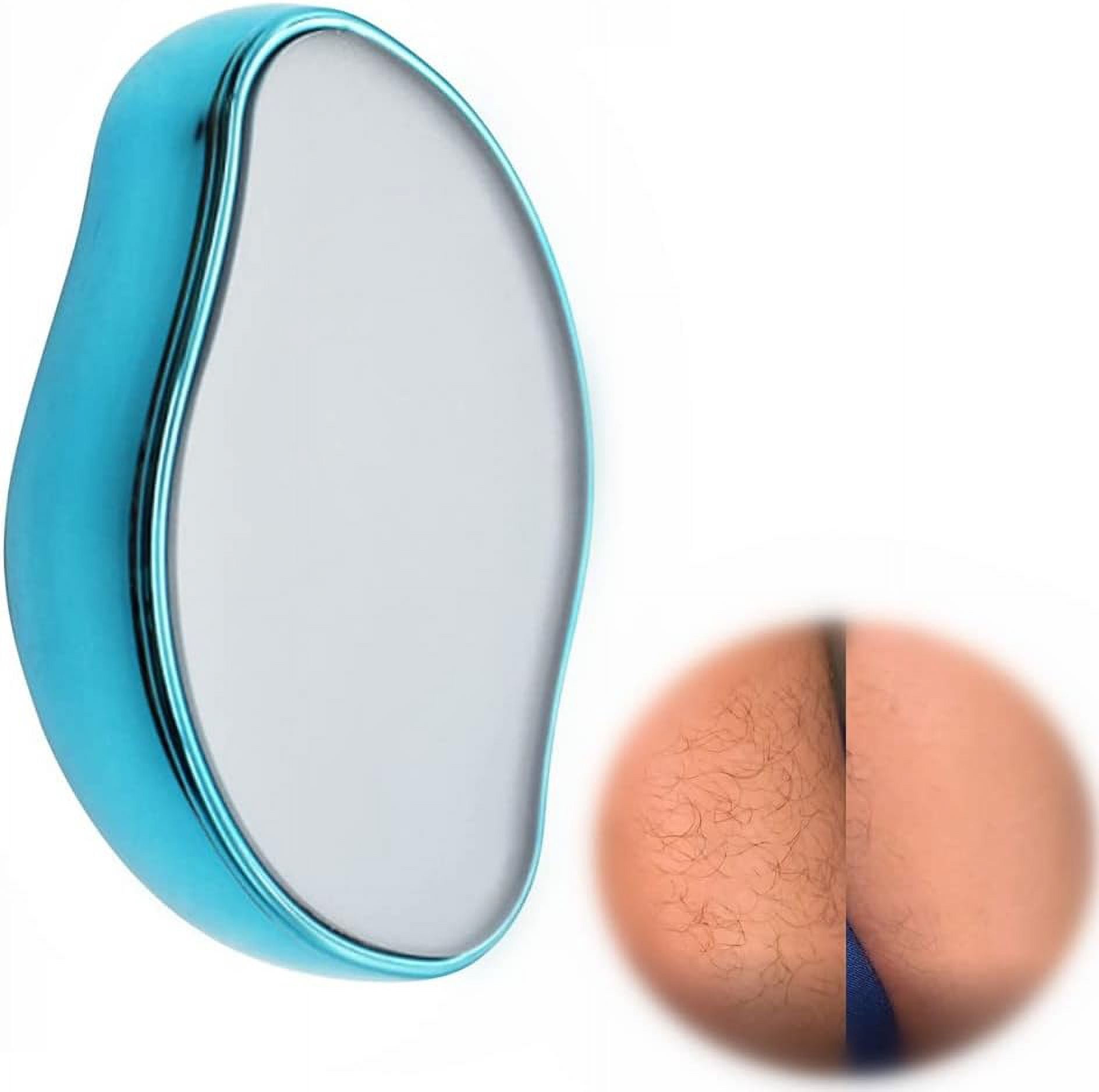 Crystal Hair Eraser, Painless Hair Removal and Skin Peeling Tool for Any Area of The Body