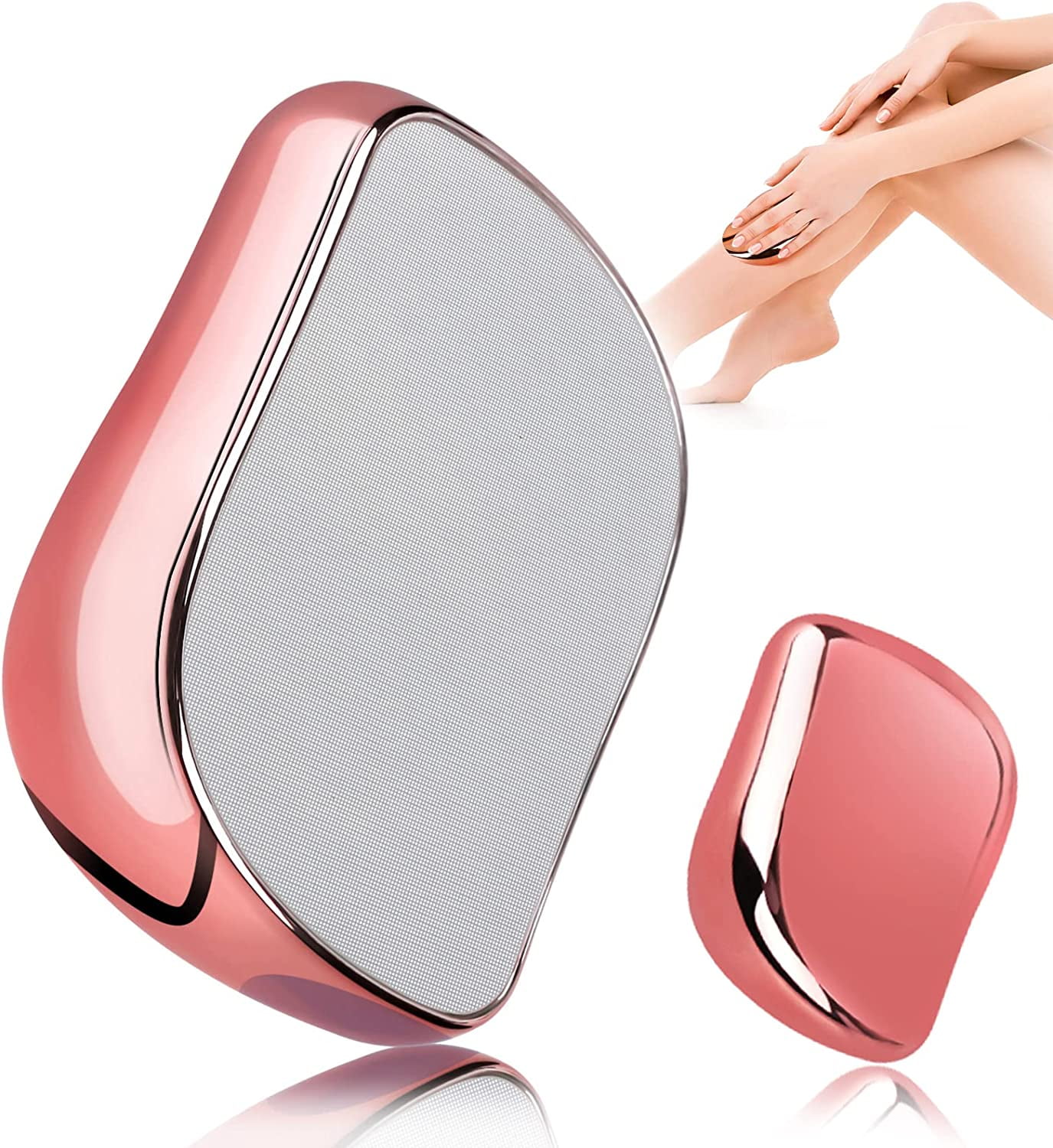 Crystal Hair Eraser,Portable Hair Removal Tool for Arms Legs and Back