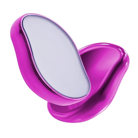 Crystal Hair Eraser, Portable Mild Hair Remover,Reusable Crystal Hair Remover,Magic Painless Exfoliation Hair Removal Tool, Magic Hair Eraser for Back Arms Legs (Purple)