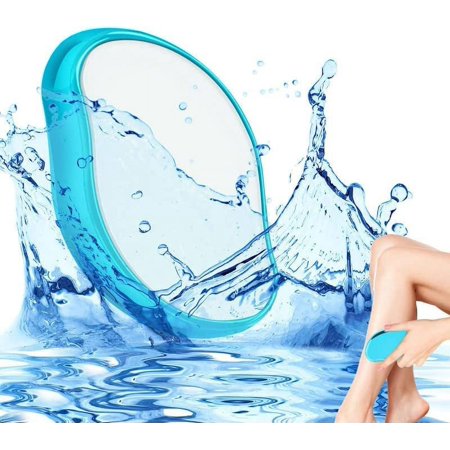 Crystal Hair Eraser Removal, Epilator Device with Nano-Crystalline Technology, Painless Body, Arm and Leg Hair Remover for Women, Men