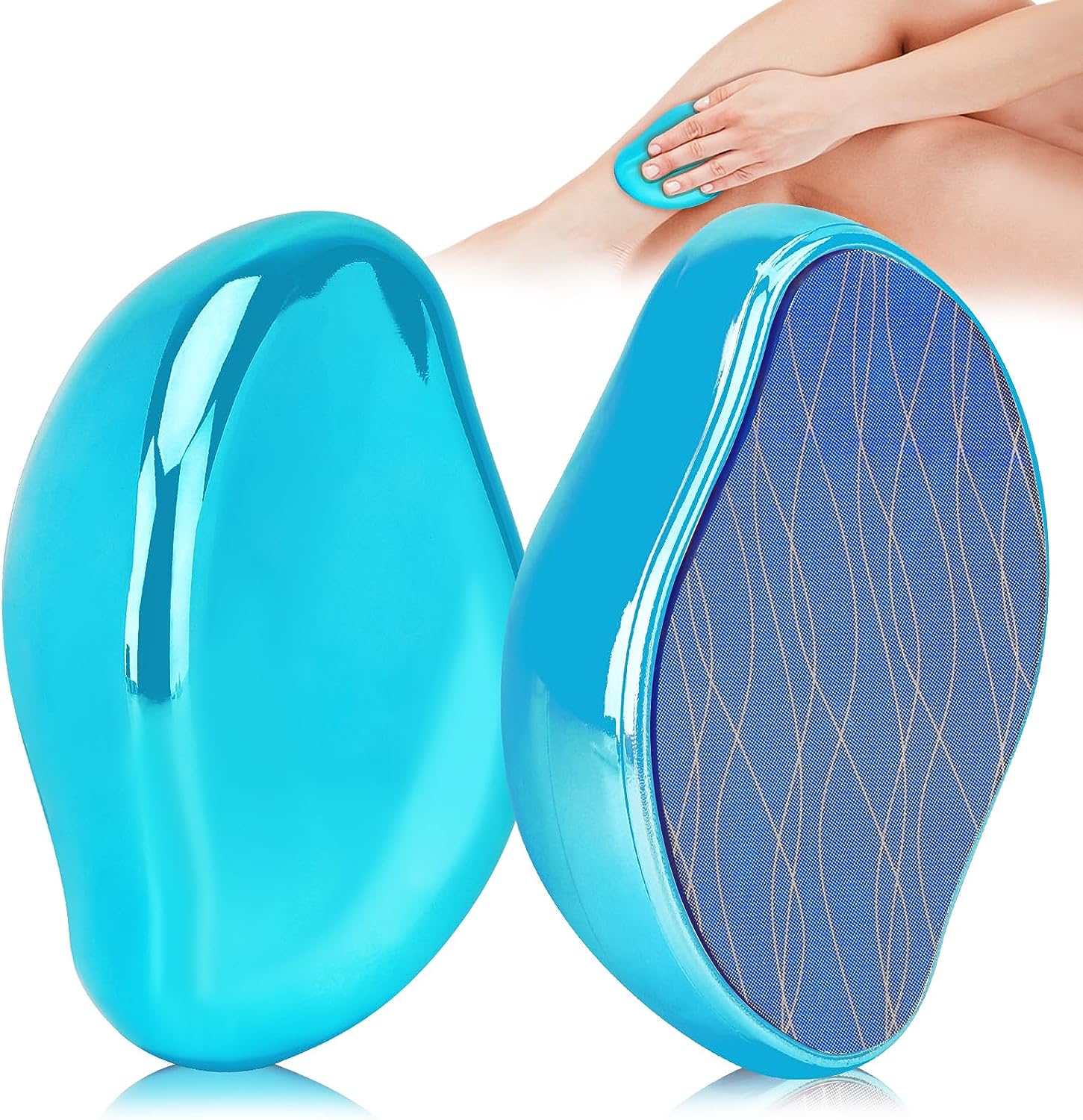 Crystal Hair Eraser with Upgraded Nano Technology Hair Removal Stone Painless Epilator