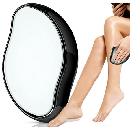Crystal Hair Eraser for Women and Men, Reusable Crystal Hair Remover Magic Painless Exfoliation Hair Removal Tool, Magic Hair Eraser for Back Arms Legs