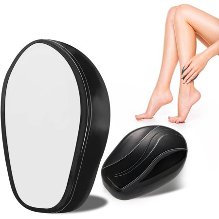 Crystal Hair Remover, Nano Hair Remover for Men and Women, Hair Removal Without Shaving, Reusable Nano Epilator Stone for Body, Legs, Arms, Back Exfoliating for Quick, Silky Smooth Skin