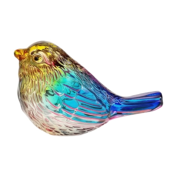 Crystal Handmade Bird Figurine Gifts Figurines for Desk Table Home Office Decor