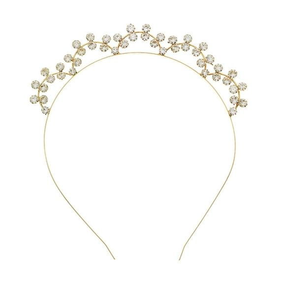 Crystal Headbands, Decorative Hair Clips, Handmade Rhinestone Hair Barrettes, Elegant Metal Hairpin Hair Accessories Headwear Styling Tools, Gifts for Women Girls