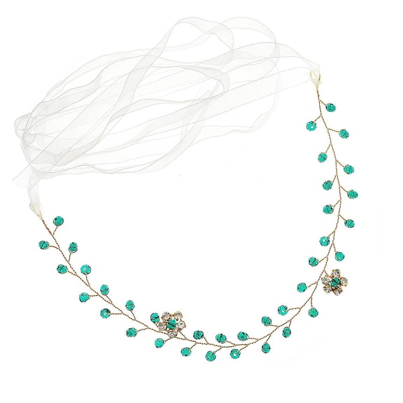 Crystal Headbands, Decorative Hair Clips, Handmade Rhinestone Hair Barrettes, Elegant Metal Hairpin Hair Accessories Headwear Styling Tools, Gifts for Women Girls