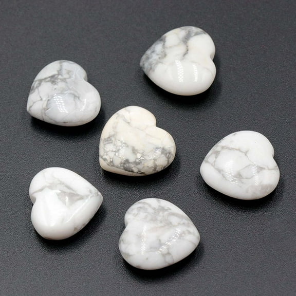 Crystal Heart, Agate Stone, 20mm Heart Shaped Natural Crystal, Polished Bare Stone, DIY Craft, Valentine Gift, Classroom Party