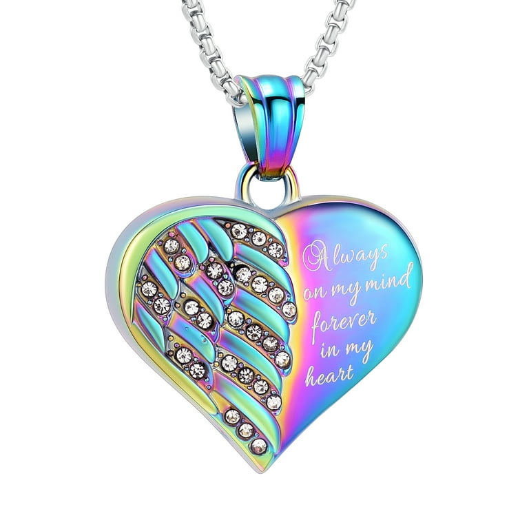 Locket Jewelry To Hold Ashes Of Loved Ones Crystal Heart Urn