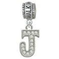thumbnail image 1 of Crystal Initial - J - Beaded Border - Walk With Jesus Charm Bead, 1 of 1