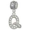 thumbnail image 1 of Crystal Initial - Q - Beaded Border - Rejoice Charm Bead, 1 of 1