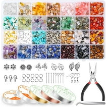 Crystal Jewellery Making Kit Gemstone Crystal Beads For Necklace Bracelet Earring Ring Making Diy Jewelry Crafts