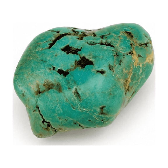 Crystal Joys Natural Turquoise Tumbled Stone Approx. 1" Sold Individually