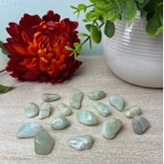 Crystal Joys 1 piece Aquamarine Tumbled Stone   0.5-1 Polished Gemstone
