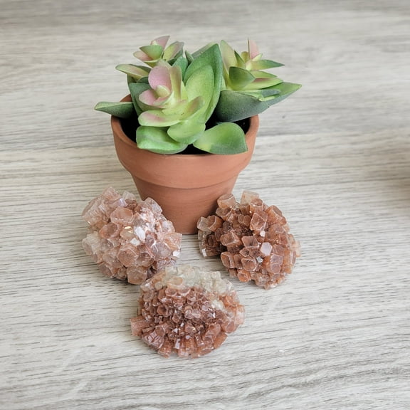 Crystal Joys Aragonite Star Cluster Small Natural Mineral from Morocco Decorative & Healing Accent