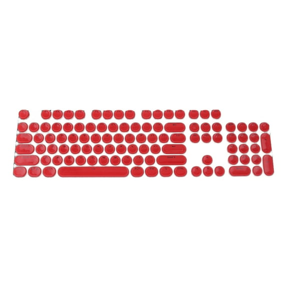 Crystal Keycaps - DIY Keycap Set for Mechanical Keyboards, Full 104 Key, Universal Wear-resistant Round-shape Keycaps Mechanical Keyboard Replacement Key Cover
