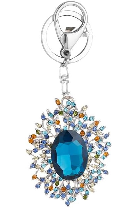 Crystal King's Crown Keychain Car Key Ring Souvenir Gift for Family daughter gifts