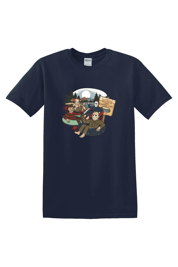 Crystal Lake Horror Camp Inspired Graphic T-Shirt