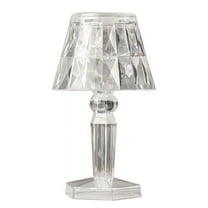 Crystal Lamp Crystal Desk Lamp With Control Bedside Bedside Lamp, Leodye Black of Friday Special Offers
