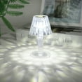 thumbnail image 1 of Crystal Lamp, Gaqring Dimmable Acrylic Crystal Desk Lamp, Modern Bedside Table Light with Touch Control Soft White LED Eye Protection, 1 of 7