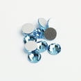 thumbnail image 1 of Crystal Lane DIY 1440pcs SS16 (4mm) Aquamarine | Glass Round Flat Back Rhinestones, 1 of 6