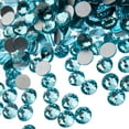 thumbnail image 1 of Crystal Lane DIY 1440pcs SS20 (4.7mm) Blue Aquamarine | Glass Round Flat Back Rhinestones, 1 of 8