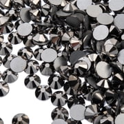 Crystal Lane DIY 1440pcs SS20 4.7mm Hematite | Glass Round Flat Back Rhinestones