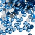 thumbnail image 1 of Crystal Lane DIY 1440pcs SS20 (4.7mm) Light Sapphire | Glass Round Flat Back Rhinestones, 1 of 8