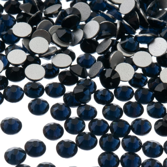 Crystal Lane DIY 1440pcs SS20 (4.7mm) Montana | Glass Round Flat Back Rhinestones