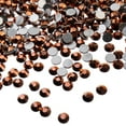 thumbnail image 1 of Crystal Lane DIY 2880pcs SS12 (3mm) Metallic Rose Gold | Glass Round Flat Back Rhinestones, 1 of 8