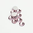 thumbnail image 1 of Crystal Lane DIY 288pcs SS30 (6.5mm) Light Pink | Glass Round Flat Back Rhinestones, 1 of 6