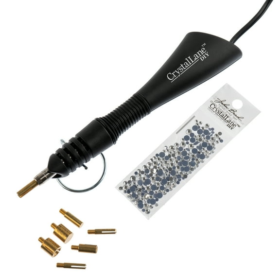 Crystal Lane DIY 7 in 1 Hotfix Rhinestones Applicator Wand DIY Set