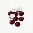 thumbnail image 1 of Crystal Lane DIY 72pcs SS30 (6.5mm) Red Siam | Glass Round Flat Back Rhinestones, 1 of 6